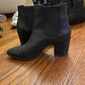 Steve Madden Black Ankle Bootie